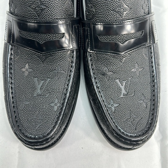 Rare Louis Vuitton LV X NBA Monogram Leather Men's 9.5M Shoes - Picture 12 of 14